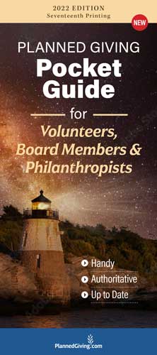 Pocket Guide for Board Members and Philanthropists