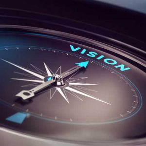 Compass Pointing to Vision