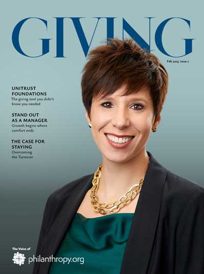 Giving Magazine, AFP Las Vegas, Karen Alonso